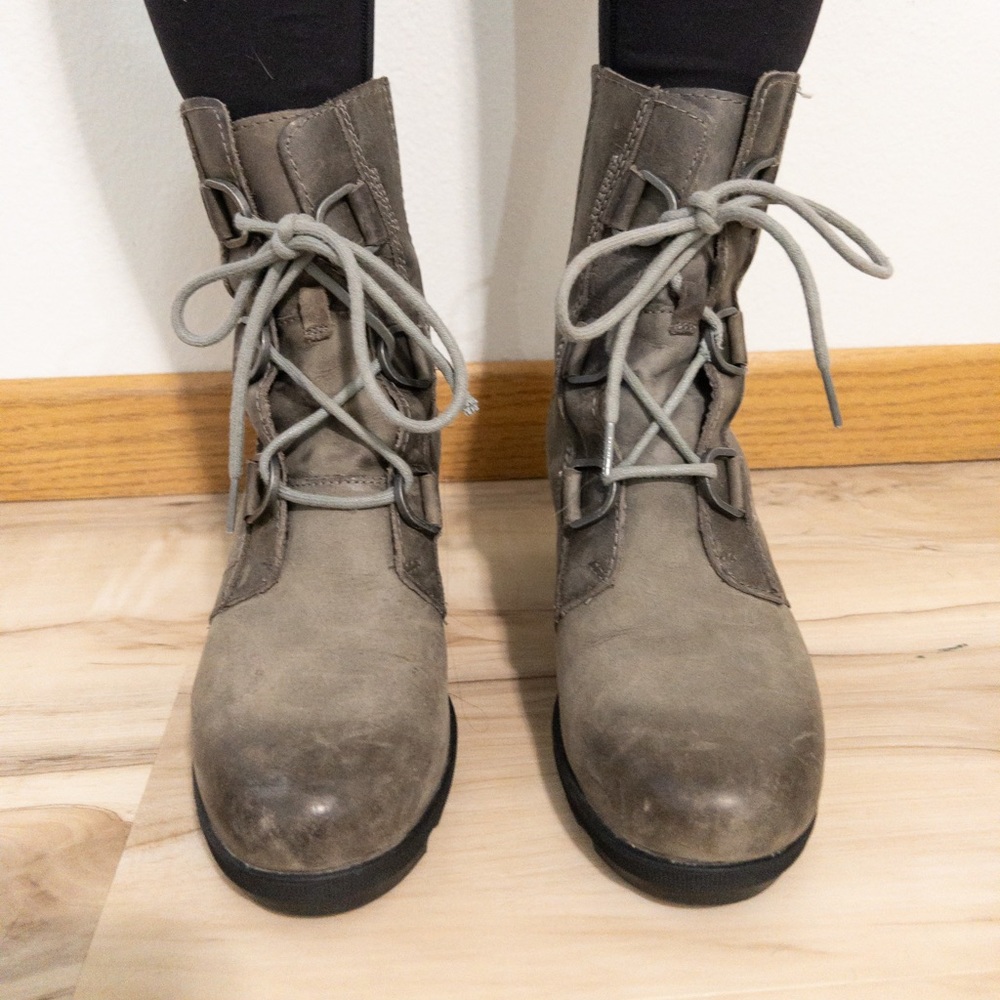 Sorel Women’s Joan of Artic Wedge in Quarry